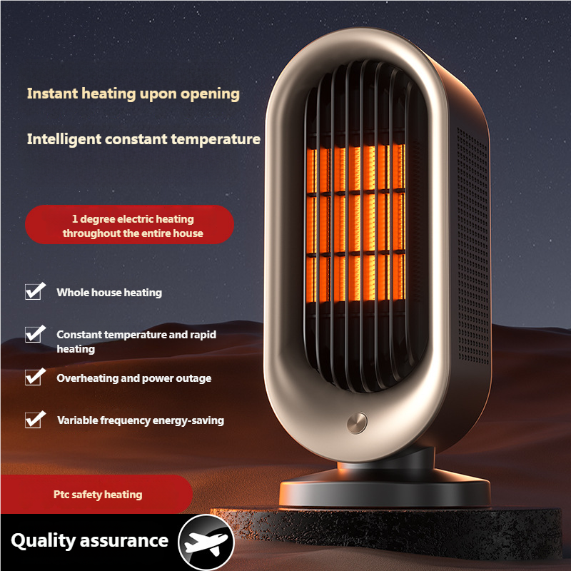 主图-2 (2) High-Power Home PTC Heater, Office Desktop Space Heater, Small Sun Warm Air Blower, Desktop Style tydmall