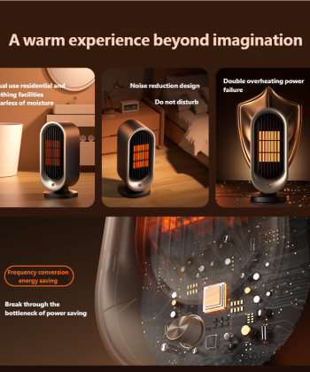 主图-4 (2) High-Power Home PTC Heater, Office Desktop Space Heater, Small Sun Warm Air Blower, Desktop Style tydmall