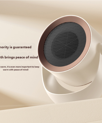 主图-4 (2) PTC heating desktop heater, small mini heater, portable home office electric heater tydmall