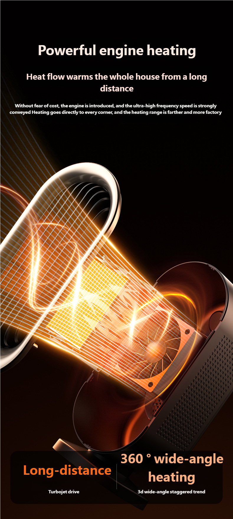 High-Power Home PTC Heater, Office Desktop Space Heater, Small Sun Warm Air Blower, Desktop Style – tydmall High-Power Home PTC Heater, Office Desktop Space Heater, Small Sun Warm Air Blower, Desktop Style tydmall