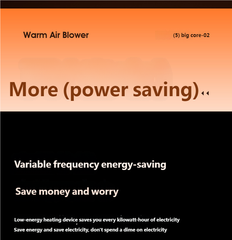 High-Power Home PTC Heater, Office Desktop Space Heater, Small Sun Warm Air Blower, Desktop Style – tydmall High-Power Home PTC Heater, Office Desktop Space Heater, Small Sun Warm Air Blower, Desktop Style tydmall