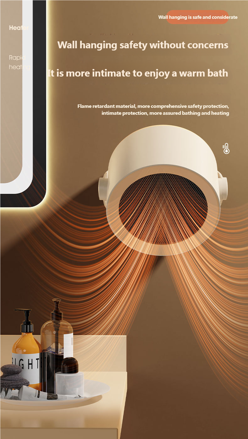 PTC heating desktop heater, small mini heater, portable home office electric heater – tydmall PTC heating desktop heater, small mini heater, portable home office electric heater tydmall