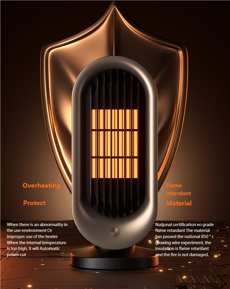 High-Power Home PTC Heater, Office Desktop Space Heater, Small Sun Warm Air Blower, Desktop Style – tydmall High-Power Home PTC Heater, Office Desktop Space Heater, Small Sun Warm Air Blower, Desktop Style tydmall