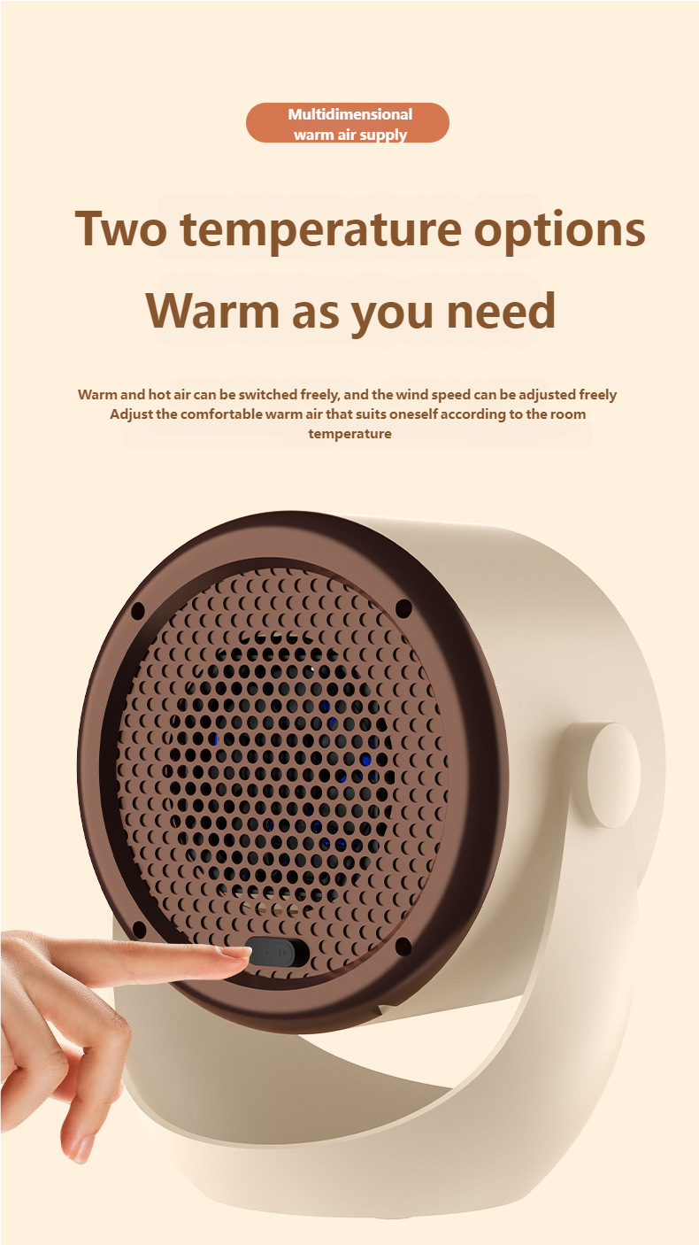 PTC heating desktop heater, small mini heater, portable home office electric heater – tydmall PTC heating desktop heater, small mini heater, portable home office electric heater tydmall