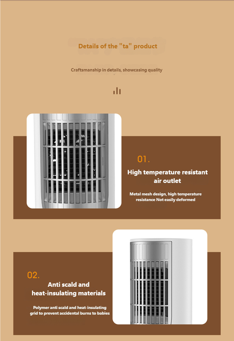 Desktop PTC Heating Mini Home Space Heater High-Power Electric Warm Air Blower – tydmall Desktop PTC Heating Mini Home Space Heater High-Power Electric Warm Air Blower tydmall