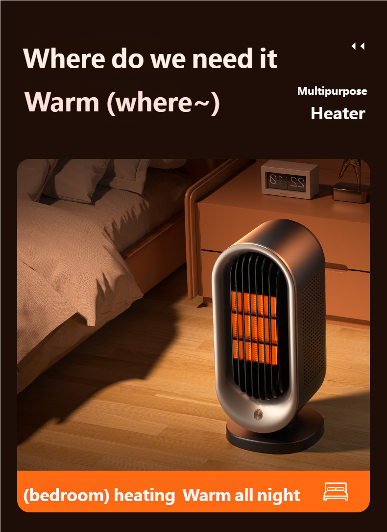 High-Power Home PTC Heater, Office Desktop Space Heater, Small Sun Warm Air Blower, Desktop Style – tydmall High-Power Home PTC Heater, Office Desktop Space Heater, Small Sun Warm Air Blower, Desktop Style tydmall