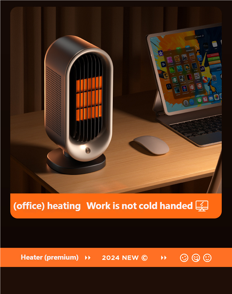 High-Power Home PTC Heater, Office Desktop Space Heater, Small Sun Warm Air Blower, Desktop Style – tydmall High-Power Home PTC Heater, Office Desktop Space Heater, Small Sun Warm Air Blower, Desktop Style tydmall