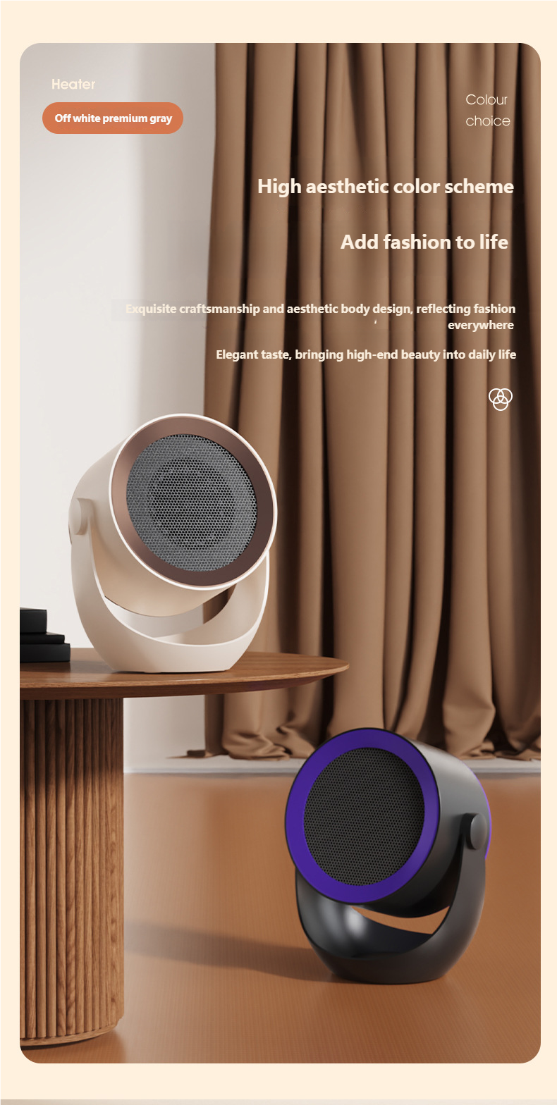 PTC heating desktop heater, small mini heater, portable home office electric heater – tydmall PTC heating desktop heater, small mini heater, portable home office electric heater tydmall